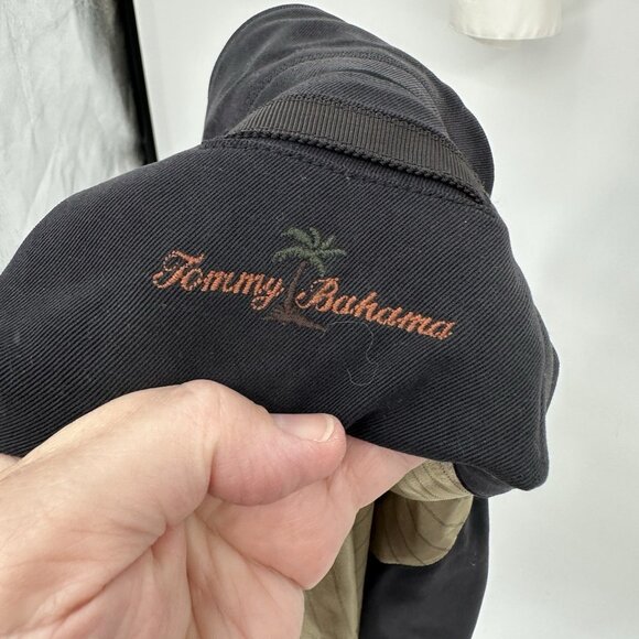 jacket blazer sport coat 100% silk unlined unstructured black XXL - Picture 8 of 8